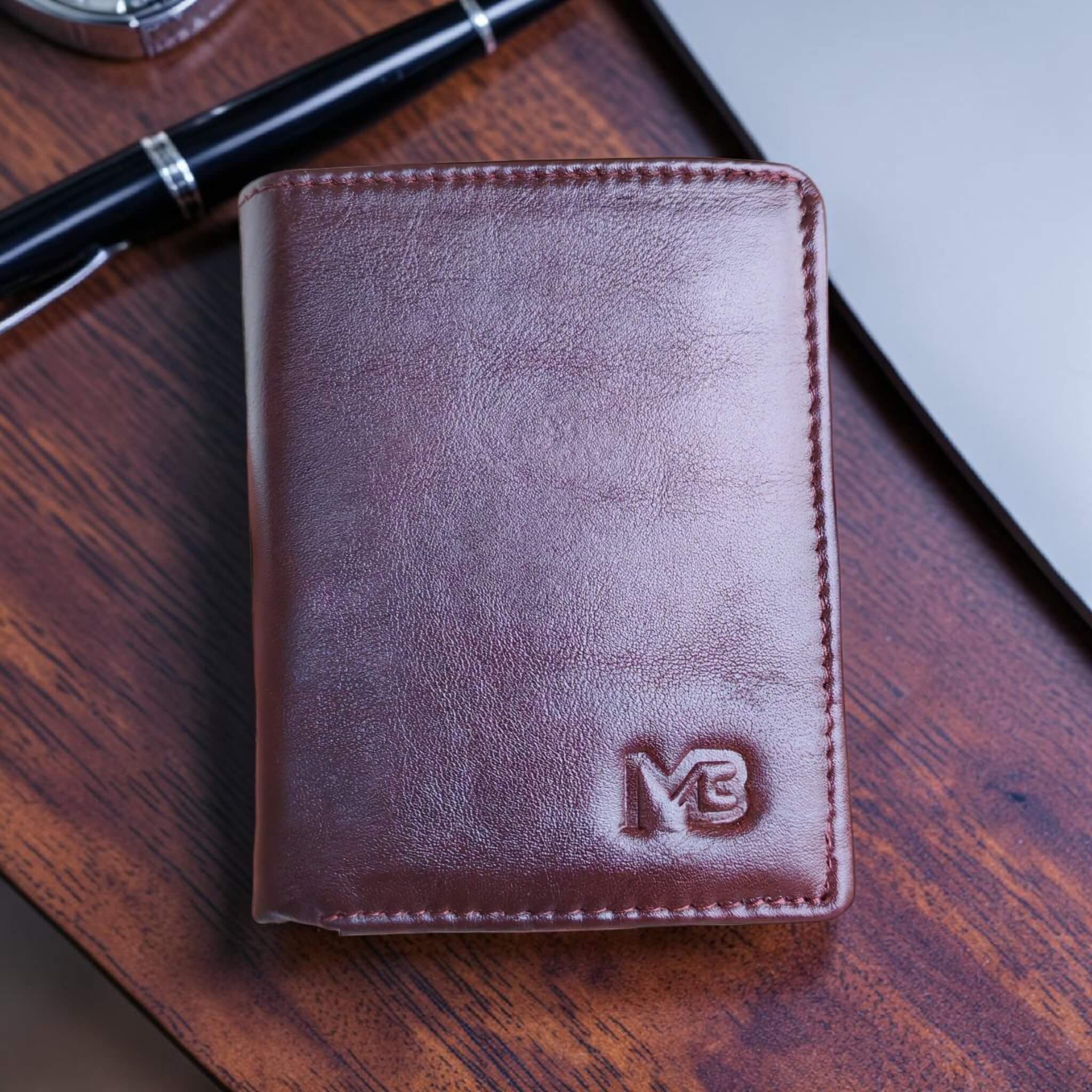 Luxury Vertical Multifunctional Leather Wallet MW14