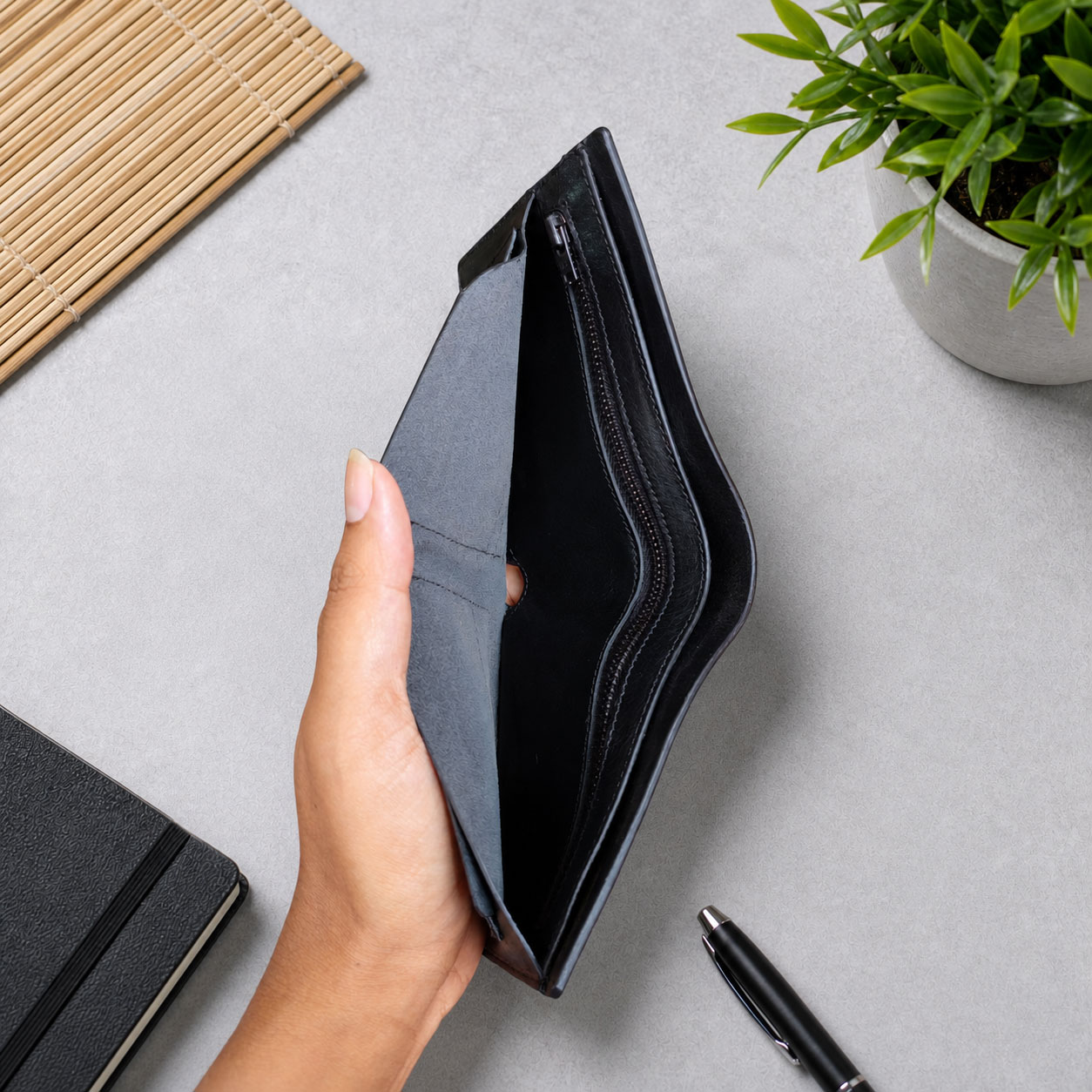 Elite Bifold Zipi Wallet MW03