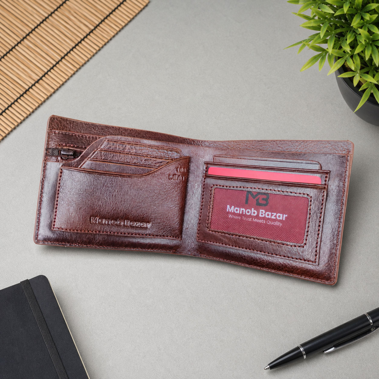 Elite Bifold Zipi Wallet MW03