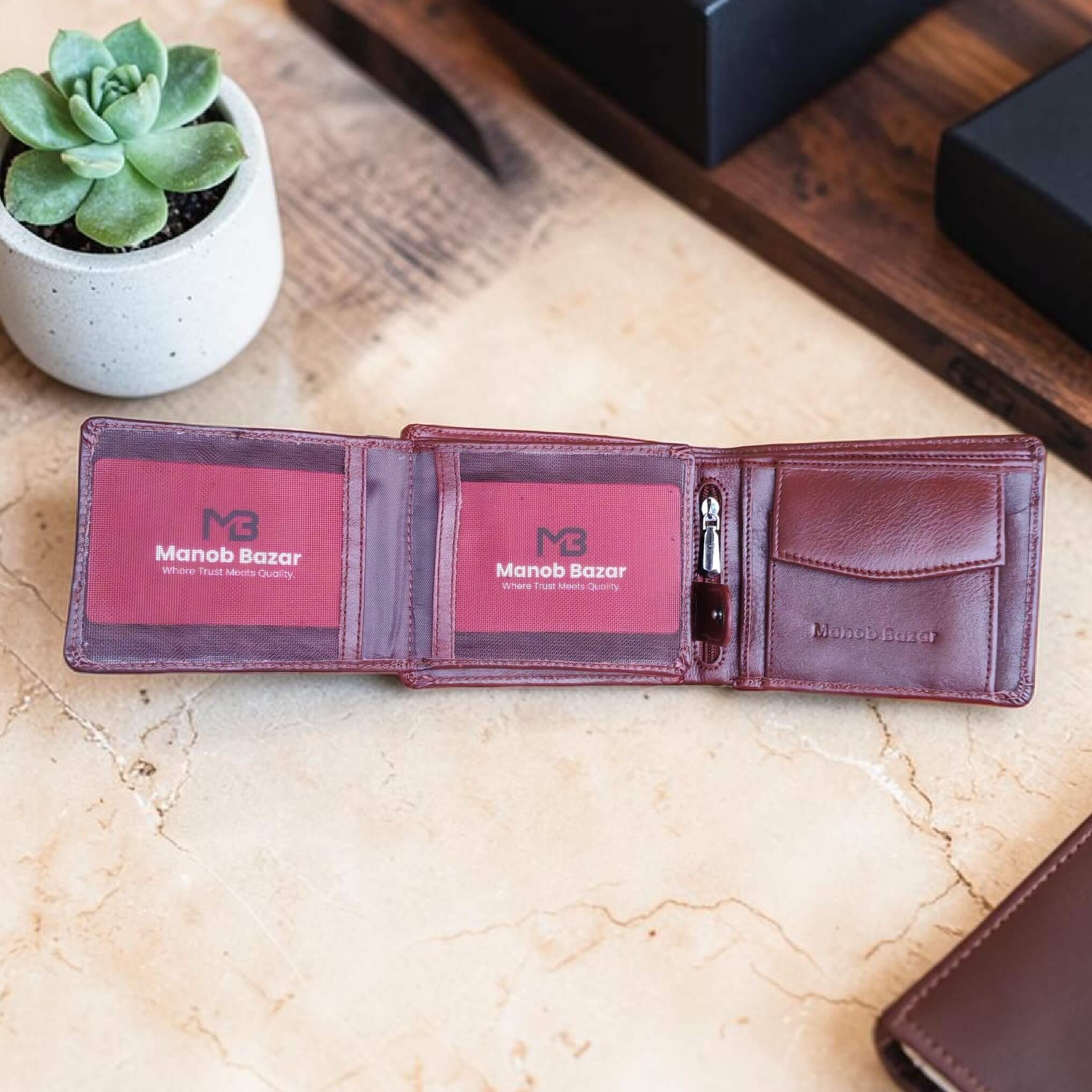 King Multifunctional Leather Wallet MW15