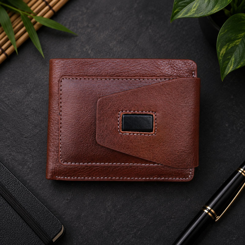 Magnetra Bifold Leather Wallet MW10